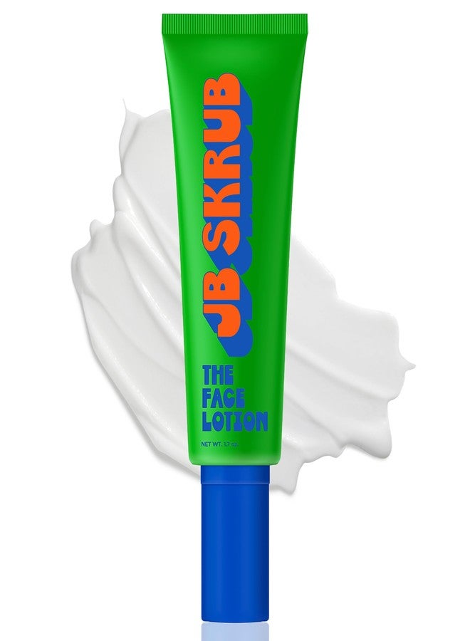 JB SKRUB The Face Lotion - Hydrating Skin Care for Kids and Teens, Acne Face Moisturizer, Fast-Absorbing & Oil-Control, Blue Light Protection, Vegan & Cruelty-Free, 1.7 oz - Image 1